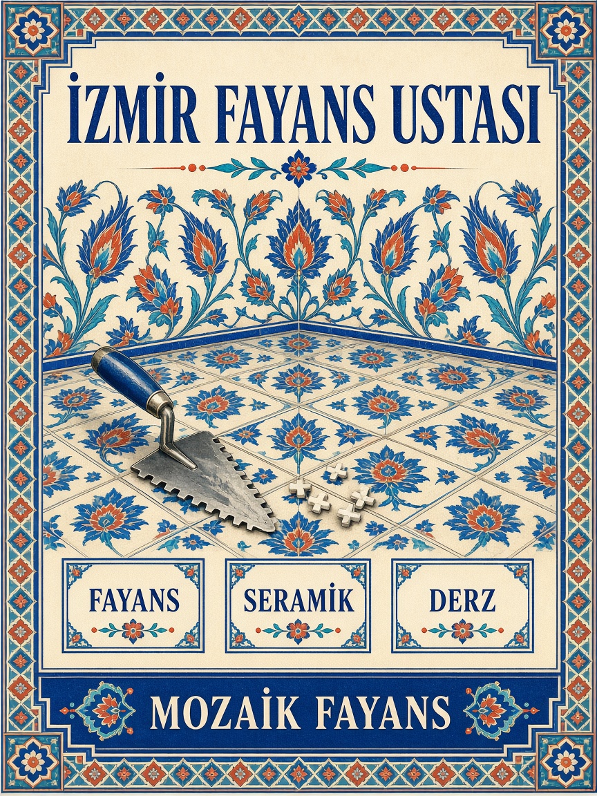 Mozaik Fayans İzmir fayans ustası